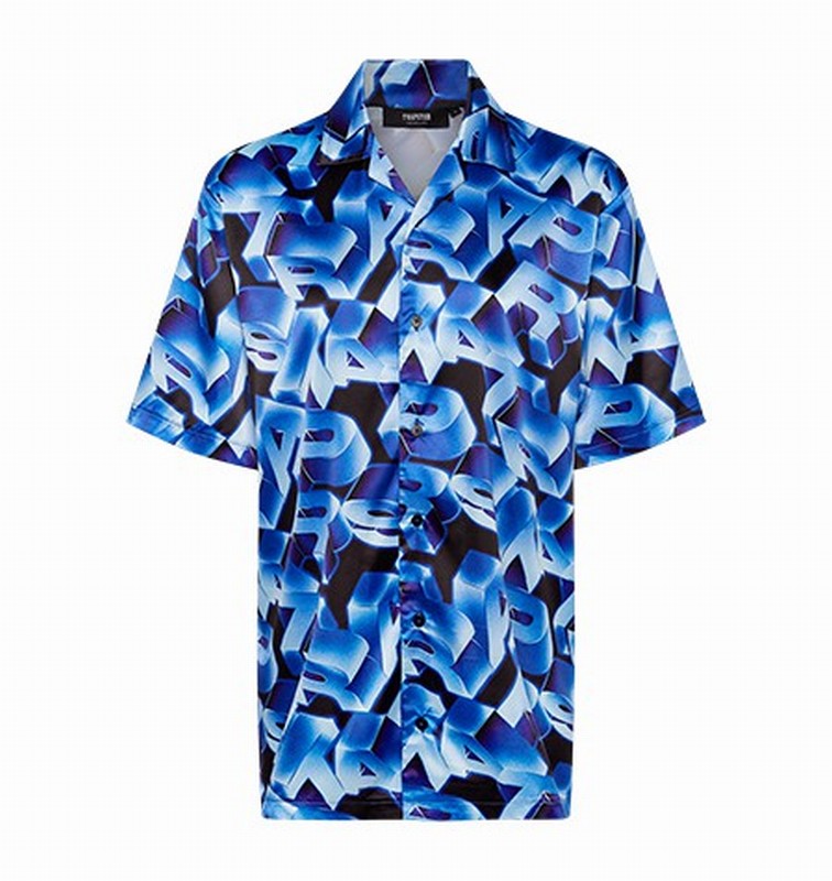 Trapstar London 3D Chrome Shirt Černé | TS-64934