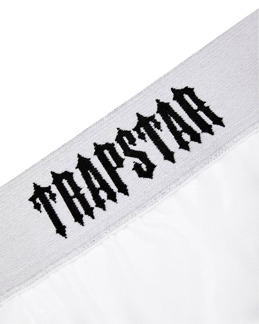 Trapstar London 3 Pack Boxer Short Bílé | TS-65187