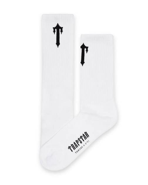 Trapstar London 3 Pack Irongate T Socks Bílé | TS-65194