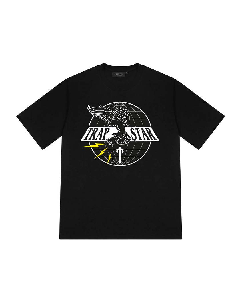 Trapstar London Airforce Irongate T Tee Černé | TS-65241