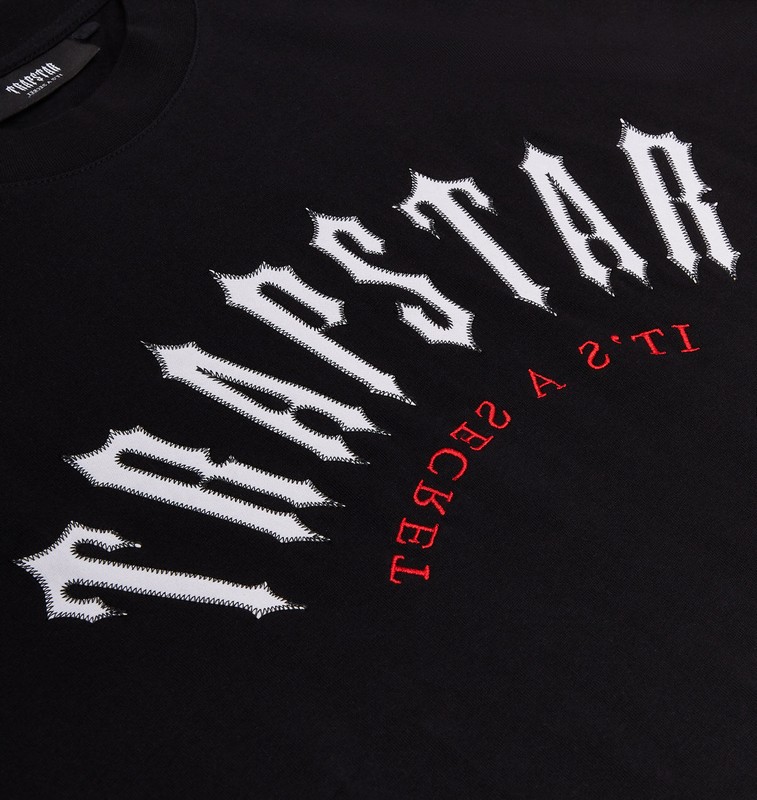 Trapstar London Arch Mesh Shorts Černé | TS-64925