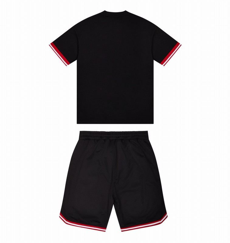 Trapstar London Arch Mesh Shorts Černé | TS-64925