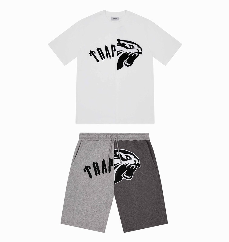 Trapstar London Arch Shooters Shorts Bílé | TS-64927