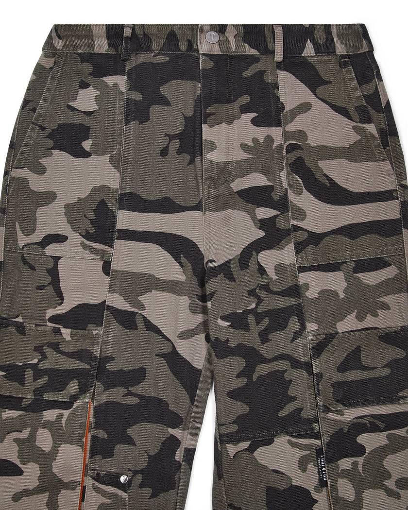Trapstar London Cargos Černé Maskáčové | TS-65317
