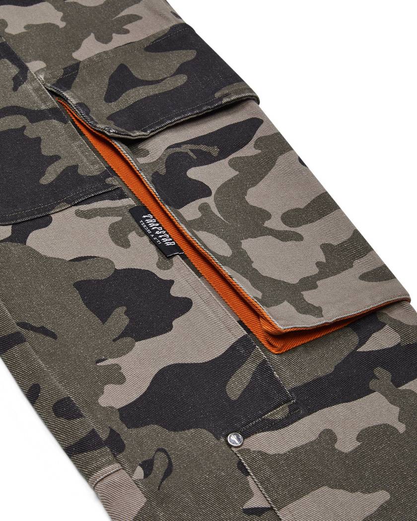 Trapstar London Cargos Černé Maskáčové | TS-65317