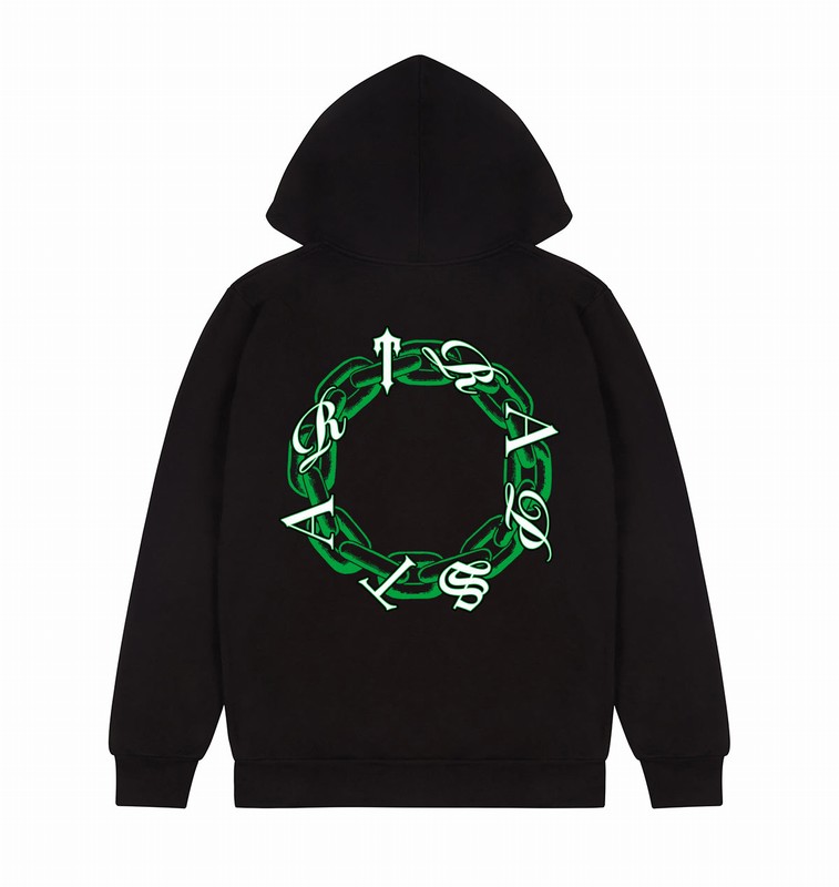 Trapstar London Chain Script Černé Zelene | TS-64852