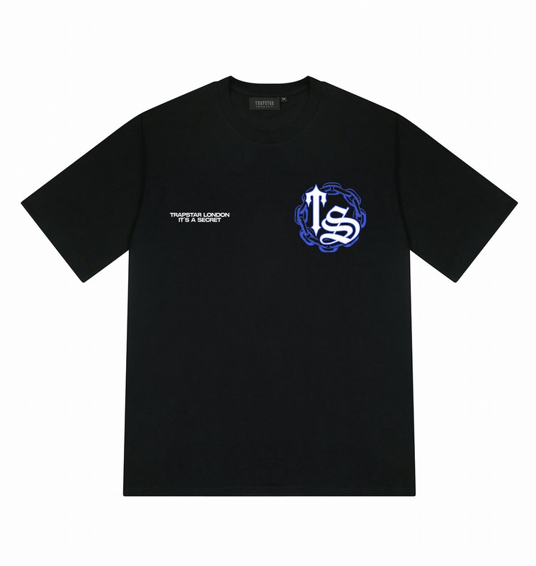 Trapstar London Chain Script Černé | TS-64985