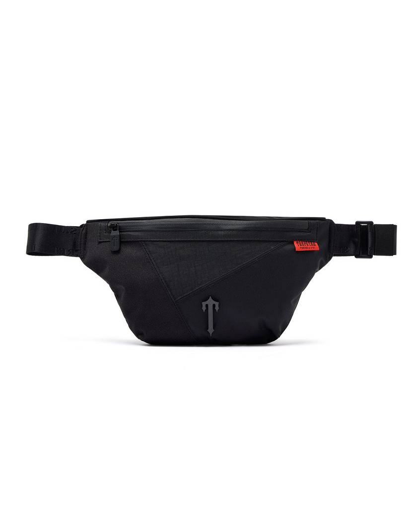 Trapstar London Construct Belt Bag Černé | TS-65180