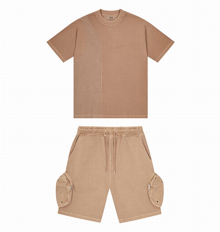 Trapstar London Construct Hyperdrive Shorts Káva | TS-64939