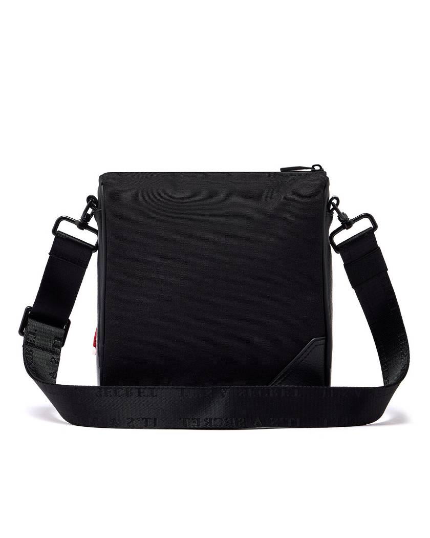 Trapstar London Construct Messenger Bag Černé | TS-65178