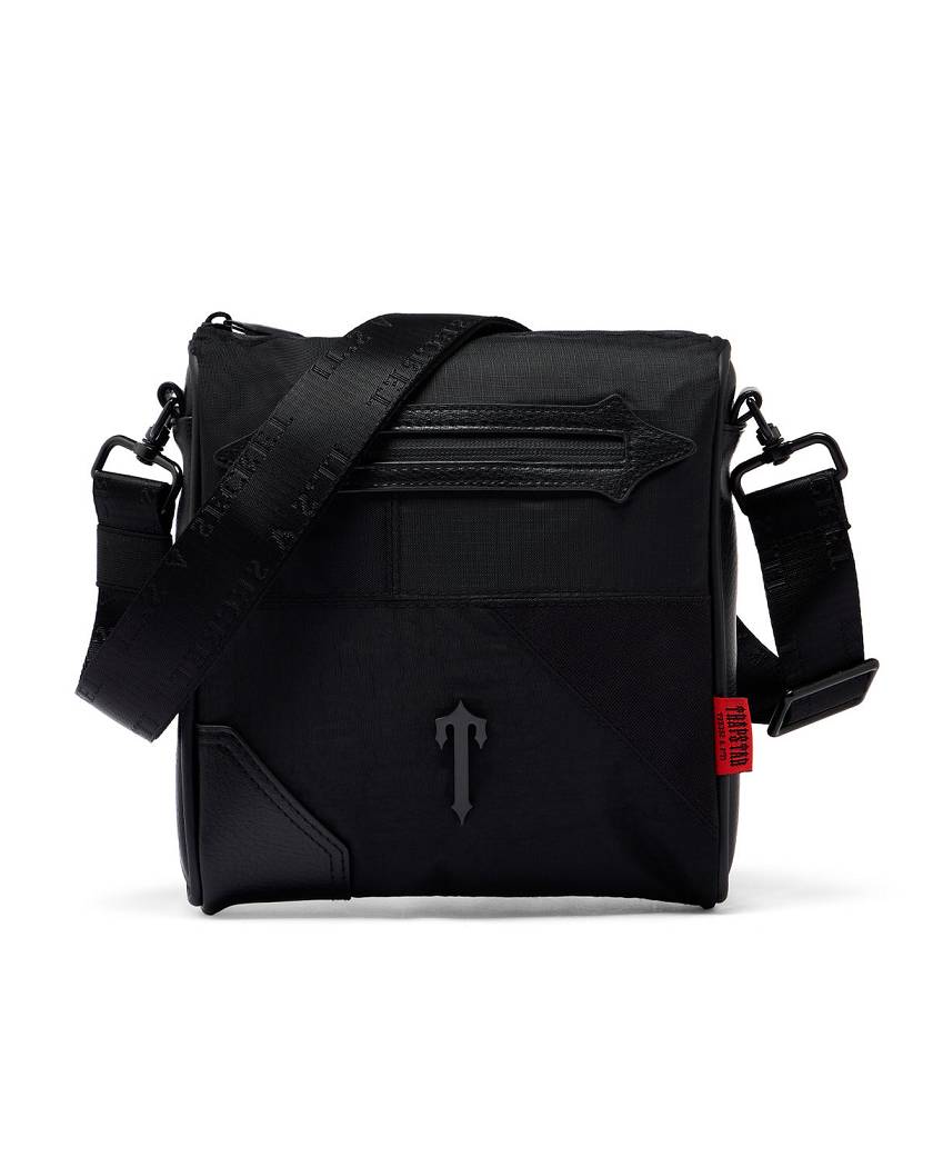 Trapstar London Construct Messenger Bag Černé | TS-65178