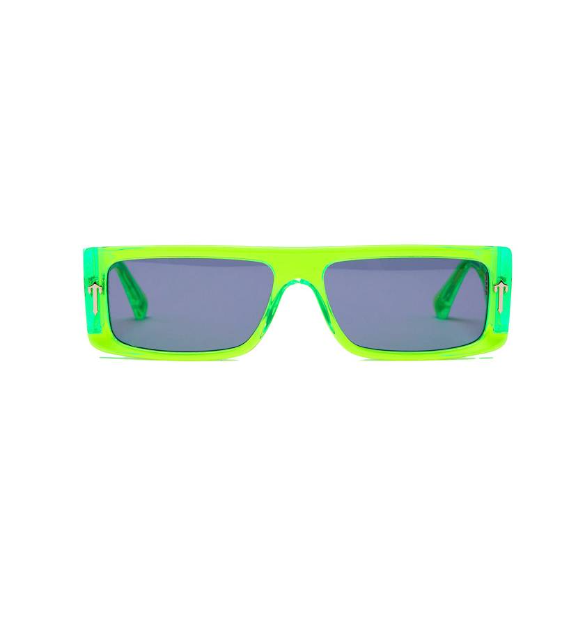 Trapstar London Decoded Acetate Sunglasses Zelene | TS-65075