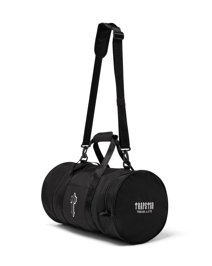 Trapstar London Decoded Barrel Bag Černé | TS-65177