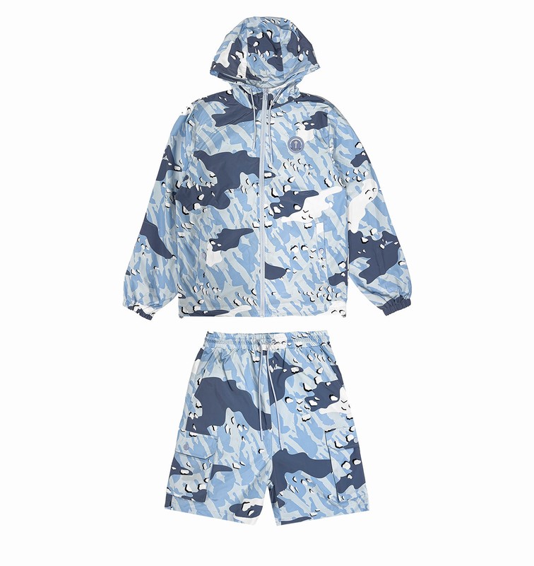 Trapstar London Decoded Camo Shorts Blankyt Maskáčové | TS-64895