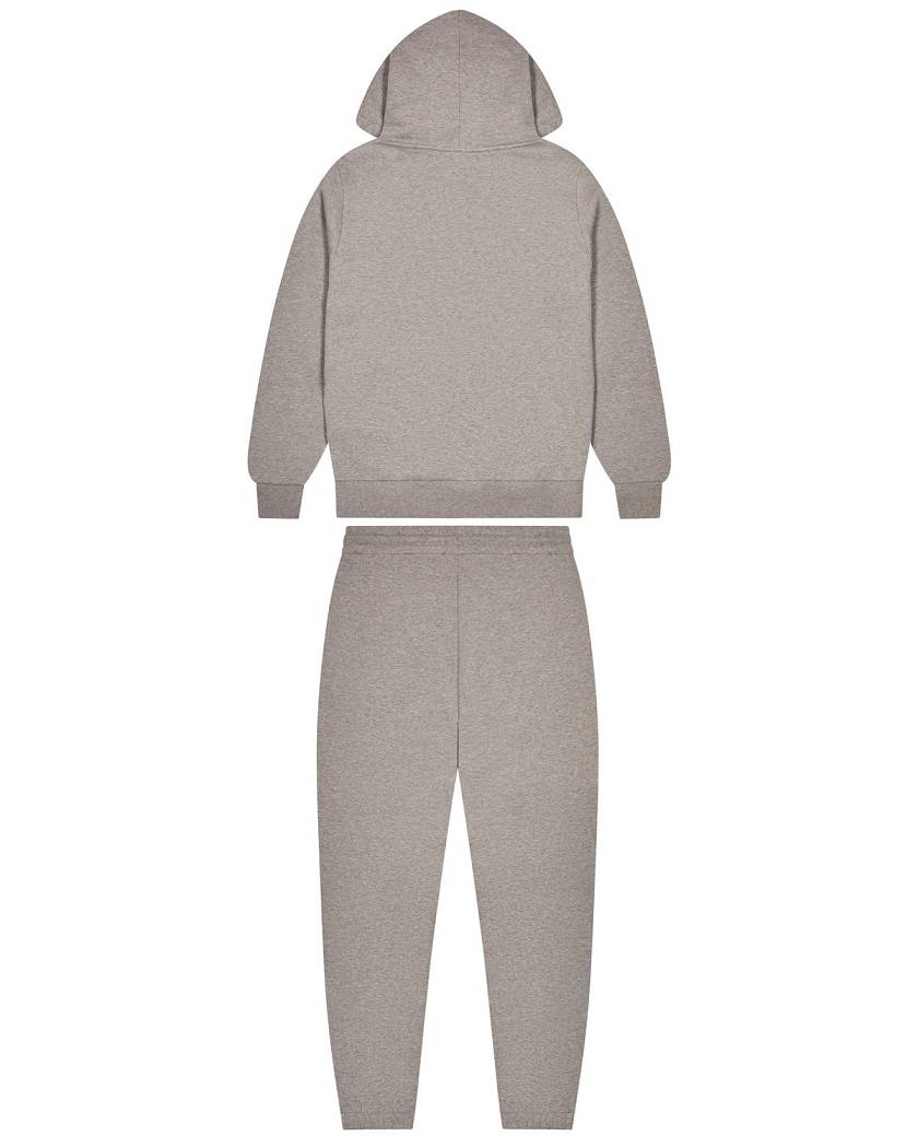 Trapstar London Decoded Hooded Gel Tracksuit Šedé | TS-65383