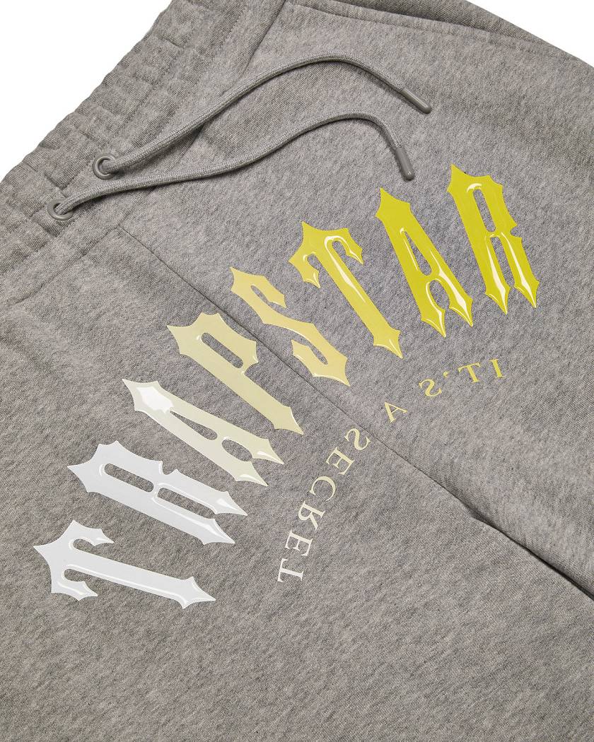 Trapstar London Decoded Hooded Gel Tracksuit Šedé | TS-65383
