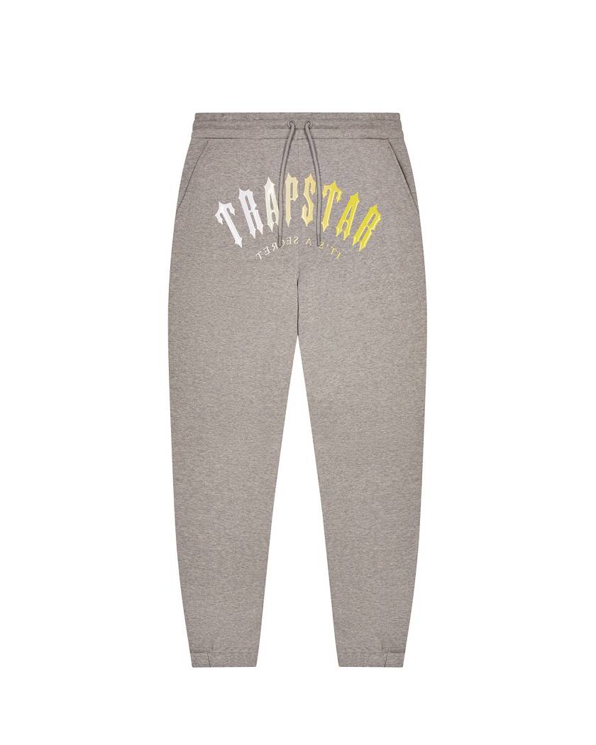 Trapstar London Decoded Hooded Gel Tracksuit Šedé | TS-65383