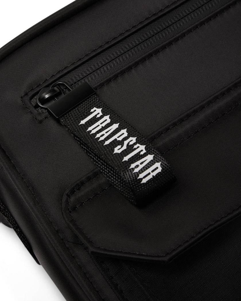Trapstar London Decoded Messenger Bag Černé | TS-65179