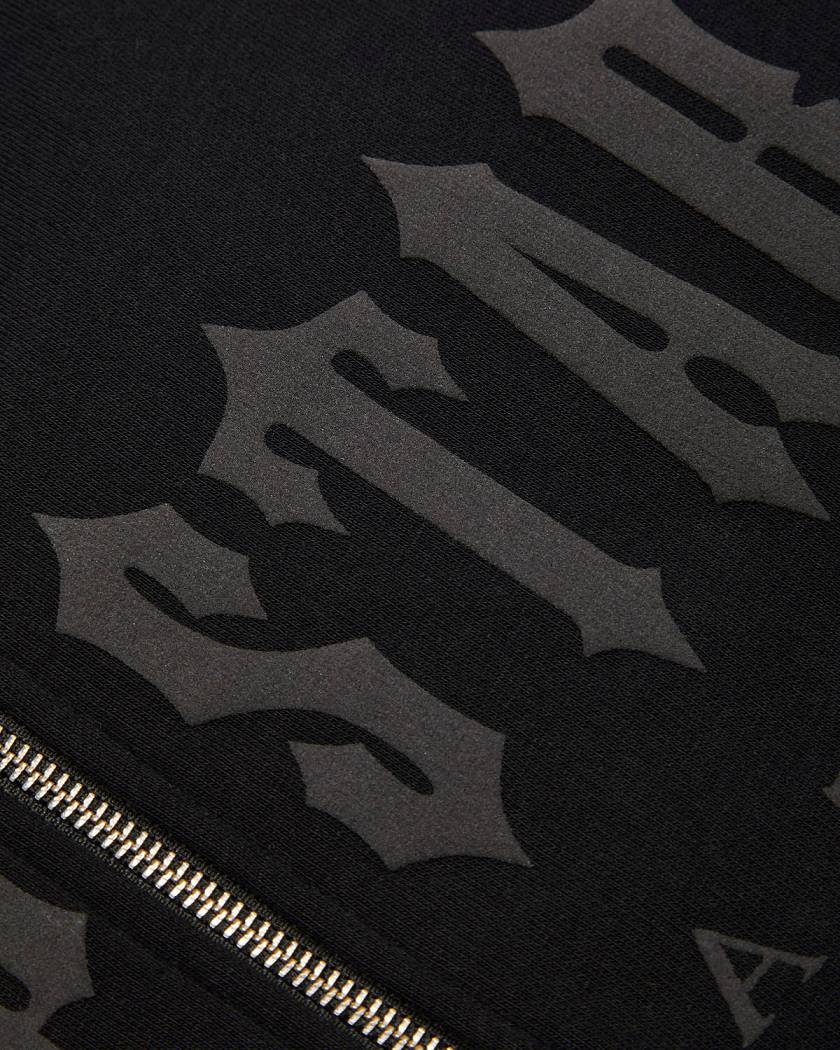 Trapstar London Decoded Skull Rider Hoodie Černé | TS-65341