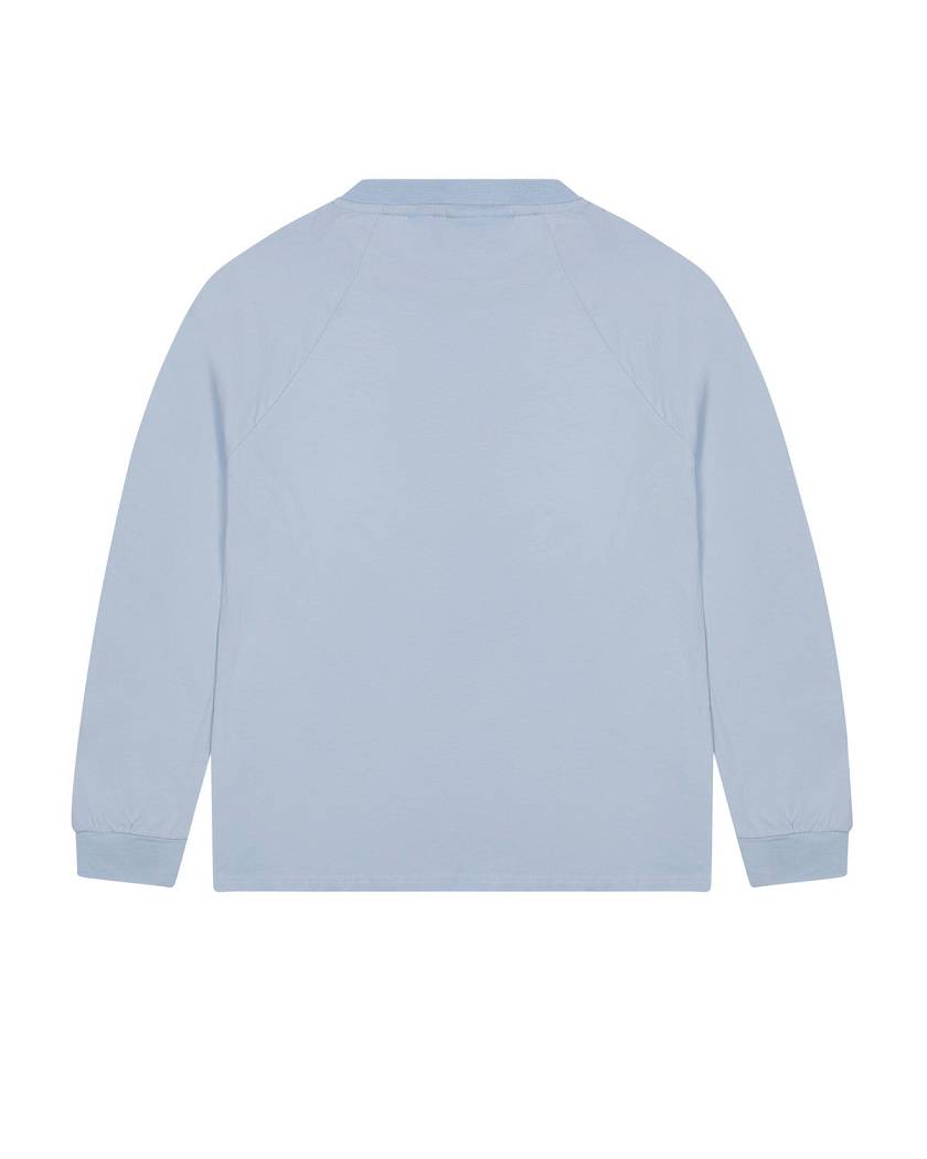 Trapstar London Foundation LS Tee Světle Blankyt | TS-65230