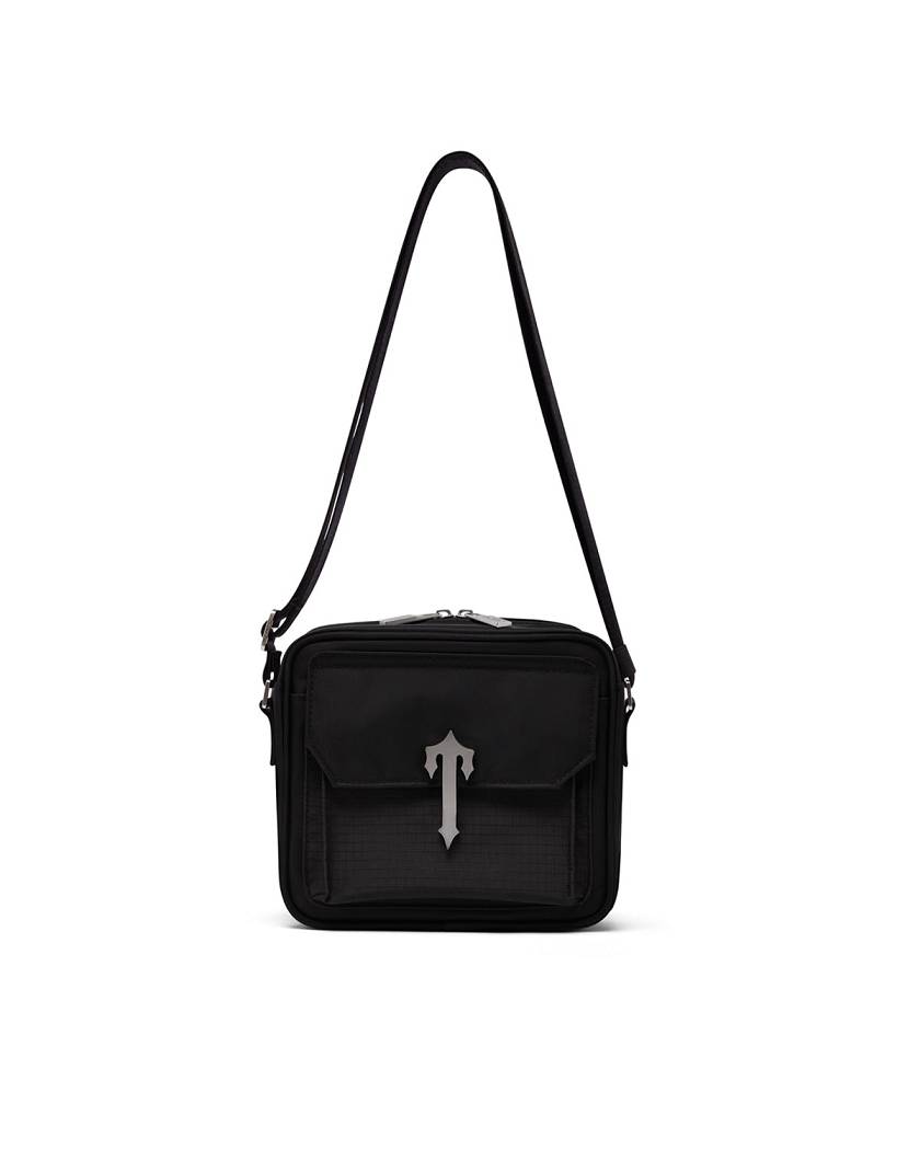 Trapstar London Fracture 2.0 Irongate T Bag Černé Bílé | TS-65181