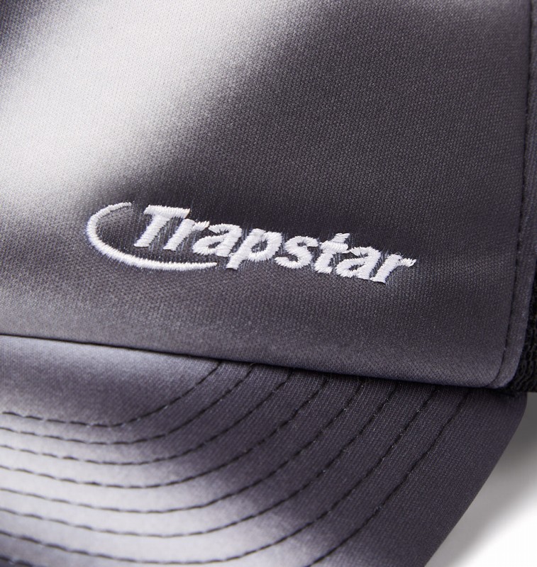 Trapstar London Hyperdrive Blur Trucker Černé Bílé | TS-64762
