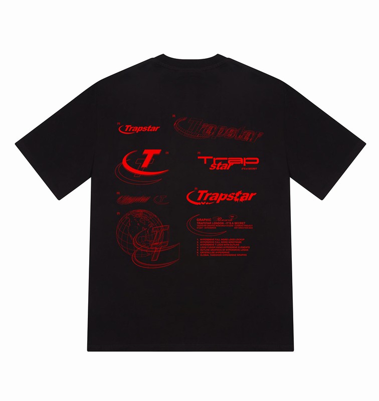 Trapstar London Hyperdrive Odyssey Černé | TS-64962