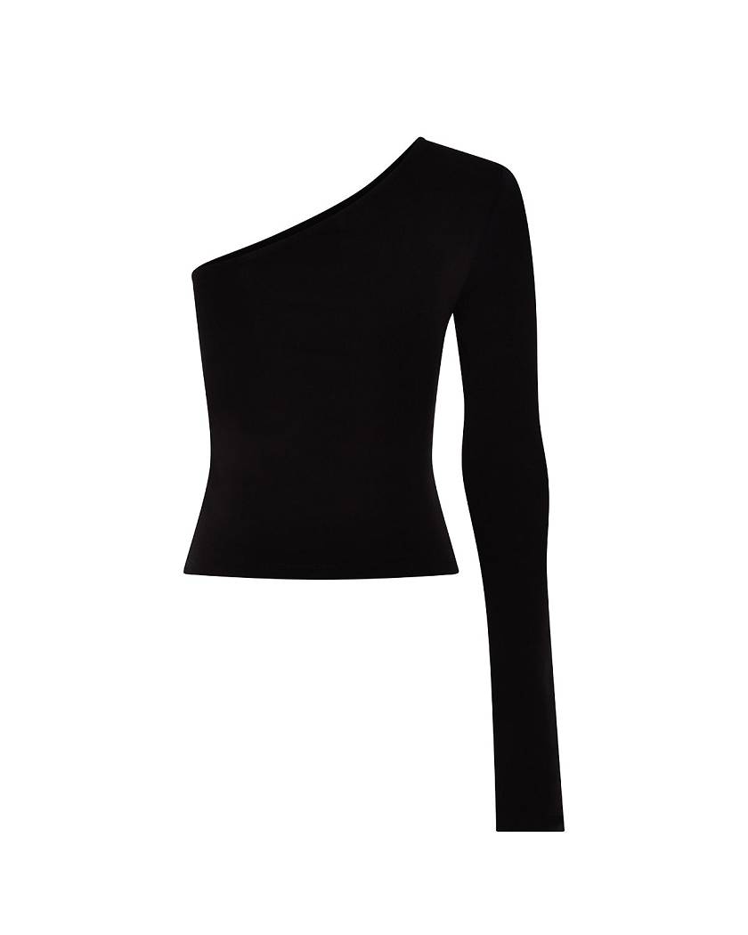Trapstar London Hyperdrive One Shoulder Top Černé | TS-65115