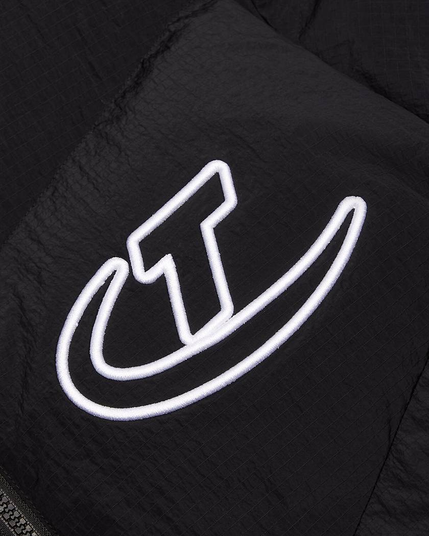Trapstar London Hyperdrive Ripstop Puffer Černé | TS-65453