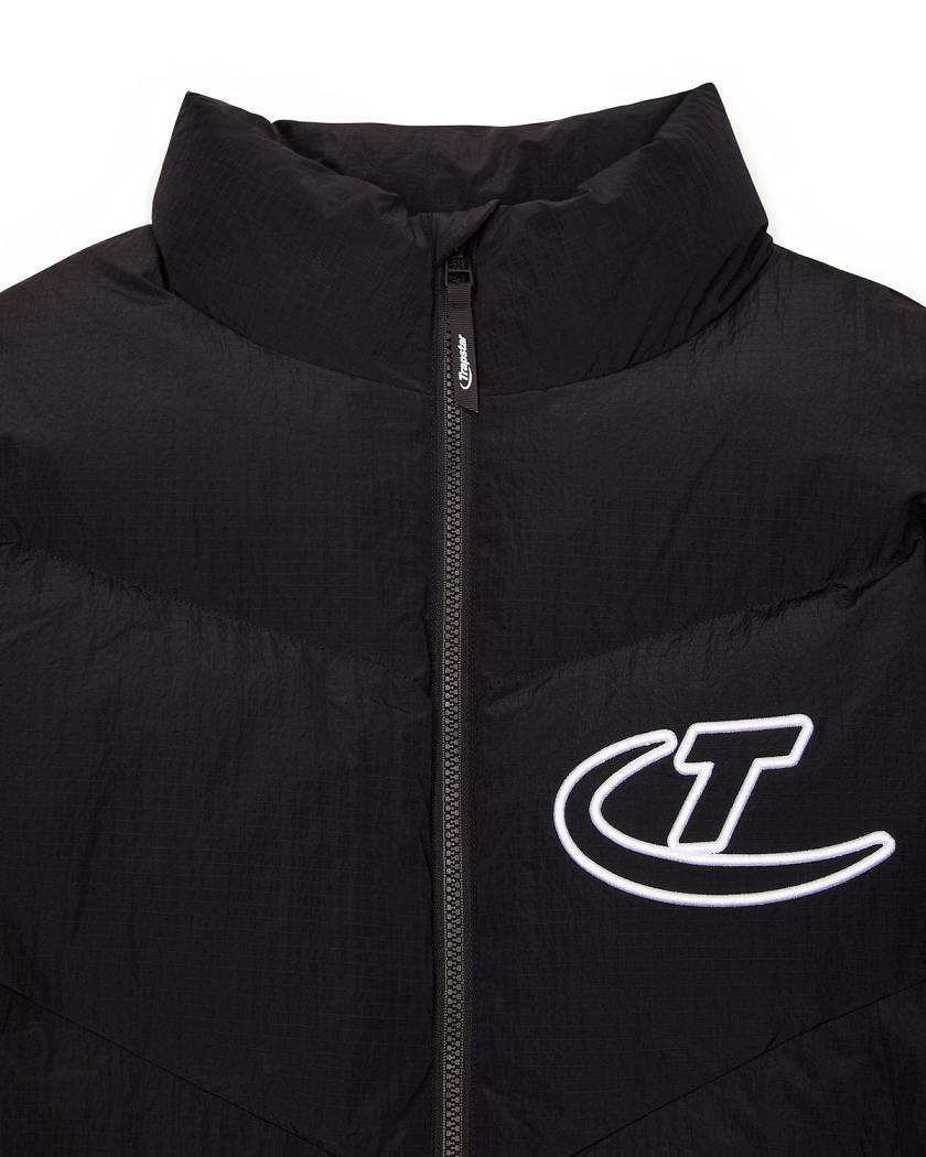 Trapstar London Hyperdrive Ripstop Puffer Černé | TS-65453