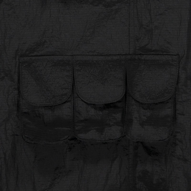 Trapstar London Hyperdrive Ripstop Utility Cargos Černé Bílé | TS-64780