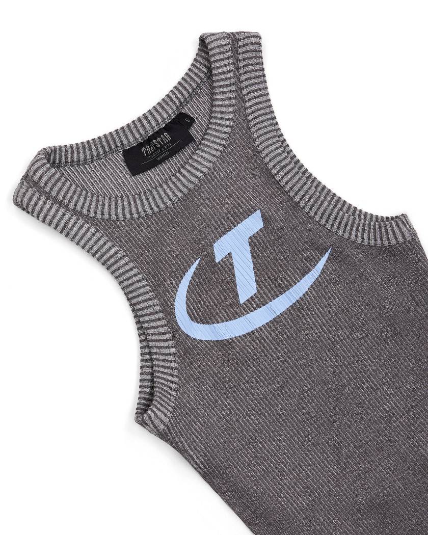 Trapstar London Hyperdrive Two Tone Dress Šedé | TS-65107