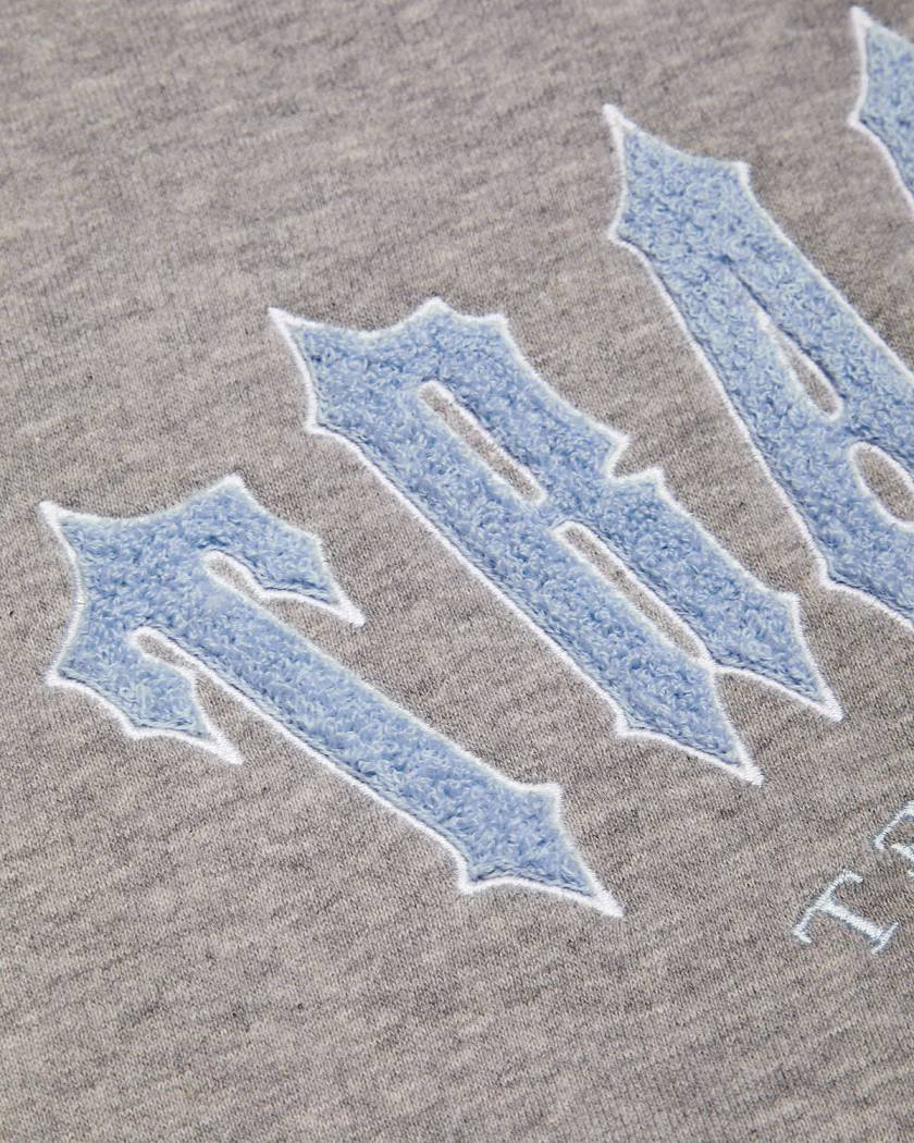 Trapstar London Irongate Arch Chenille Embroidery Zip Through Track Top Šedé | TS-65148