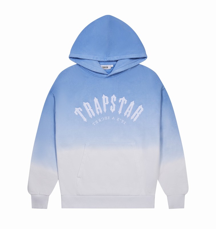 Trapstar London Irongate Arch Chenille Hoodie Short Blankyt | TS-64946