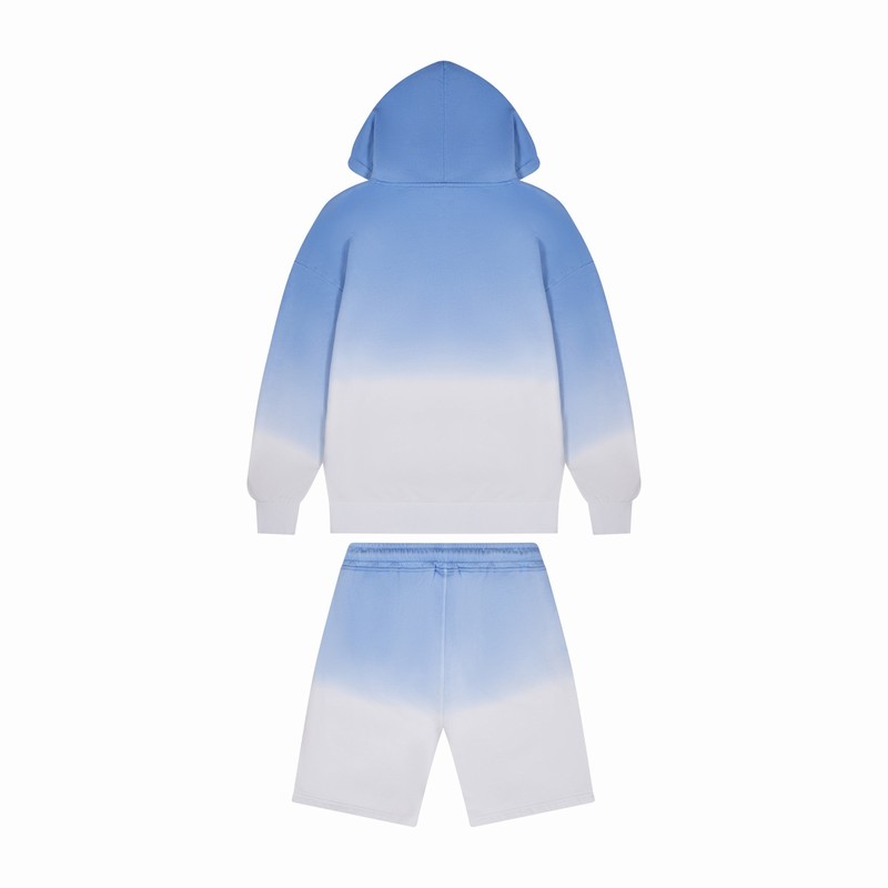 Trapstar London Irongate Arch Chenille Hoodie Short Blankyt | TS-64946