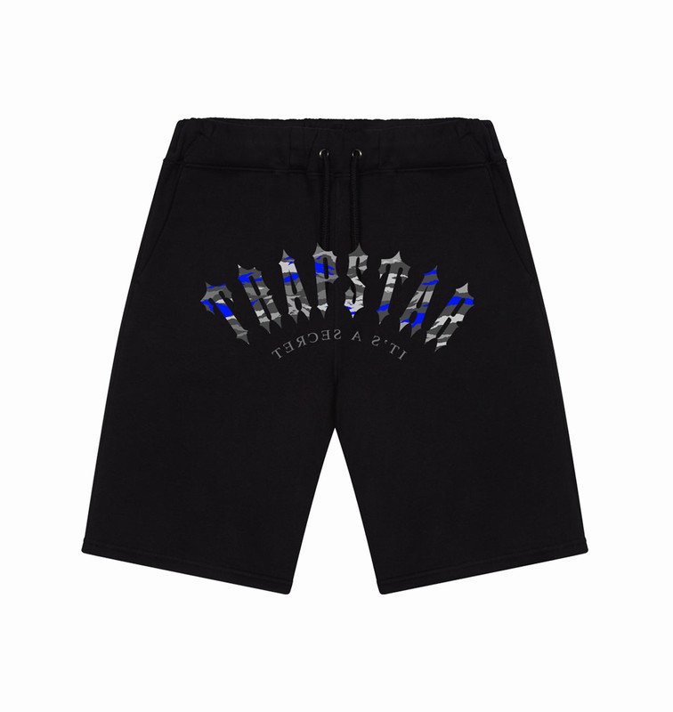 Trapstar London Irongate Arch It's A Secret Shorts Černé | TS-64897