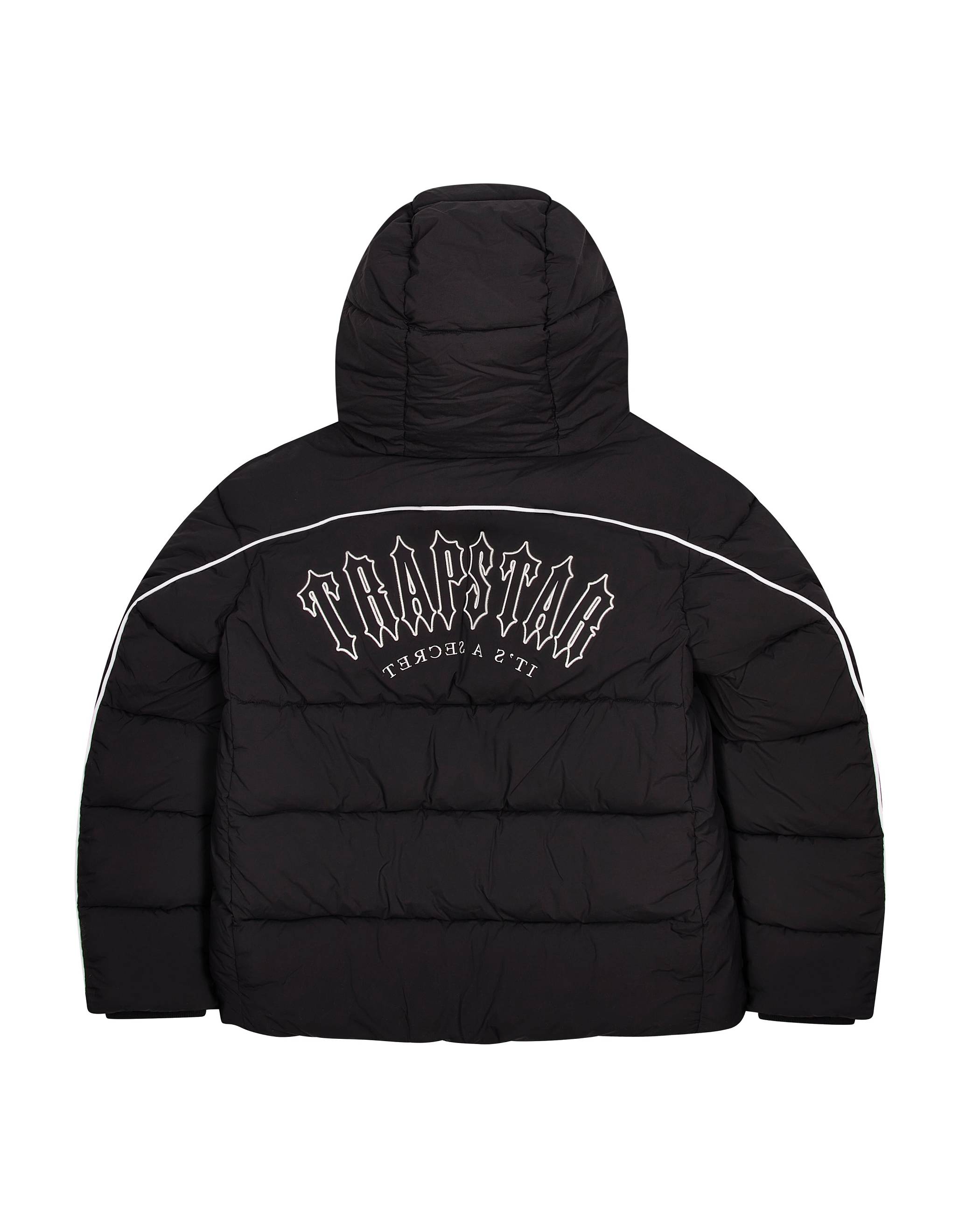 Trapstar London Irongate Arch Puffer Černé Bílé | TS-65435