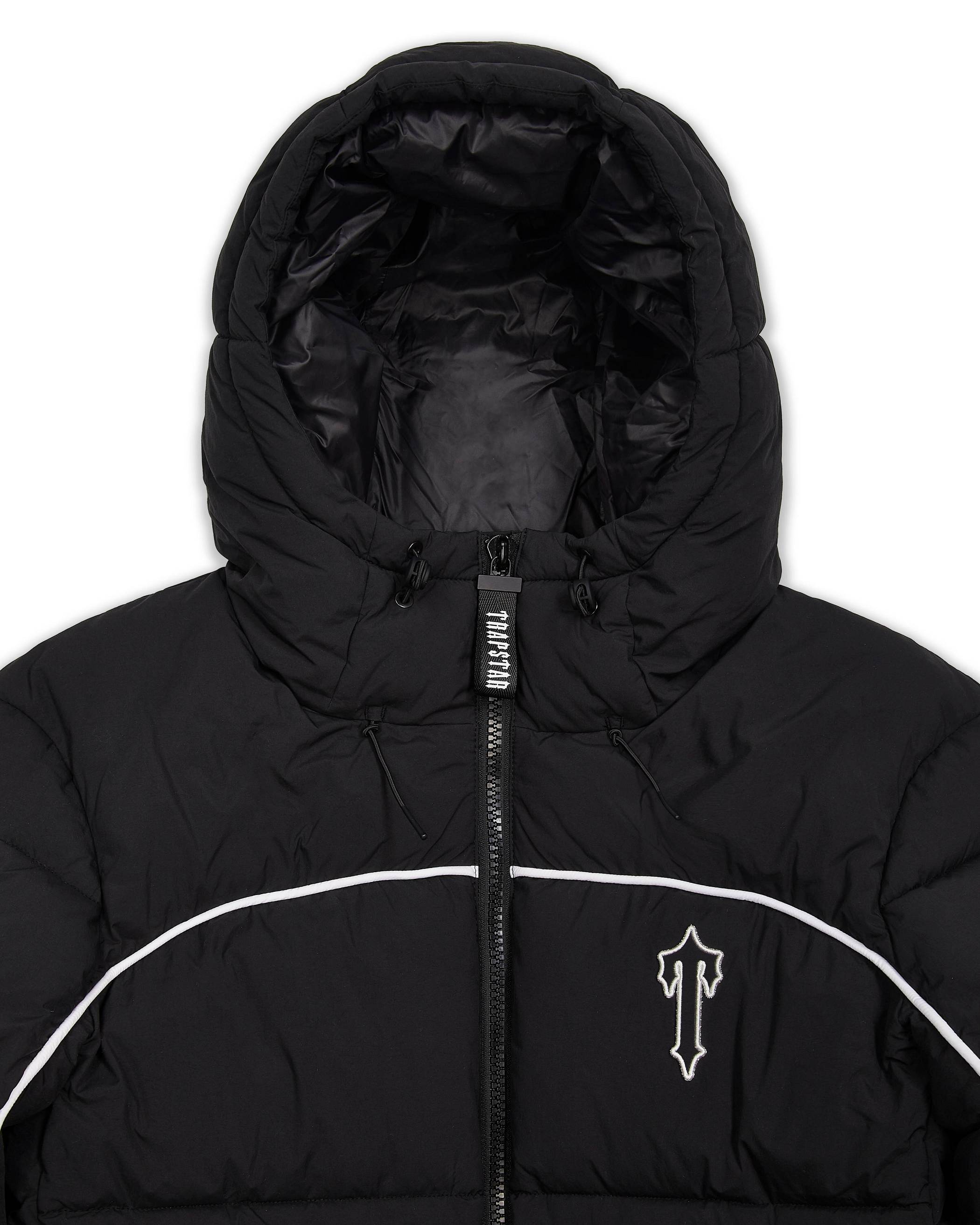 Trapstar London Irongate Arch Puffer Černé Bílé | TS-65435