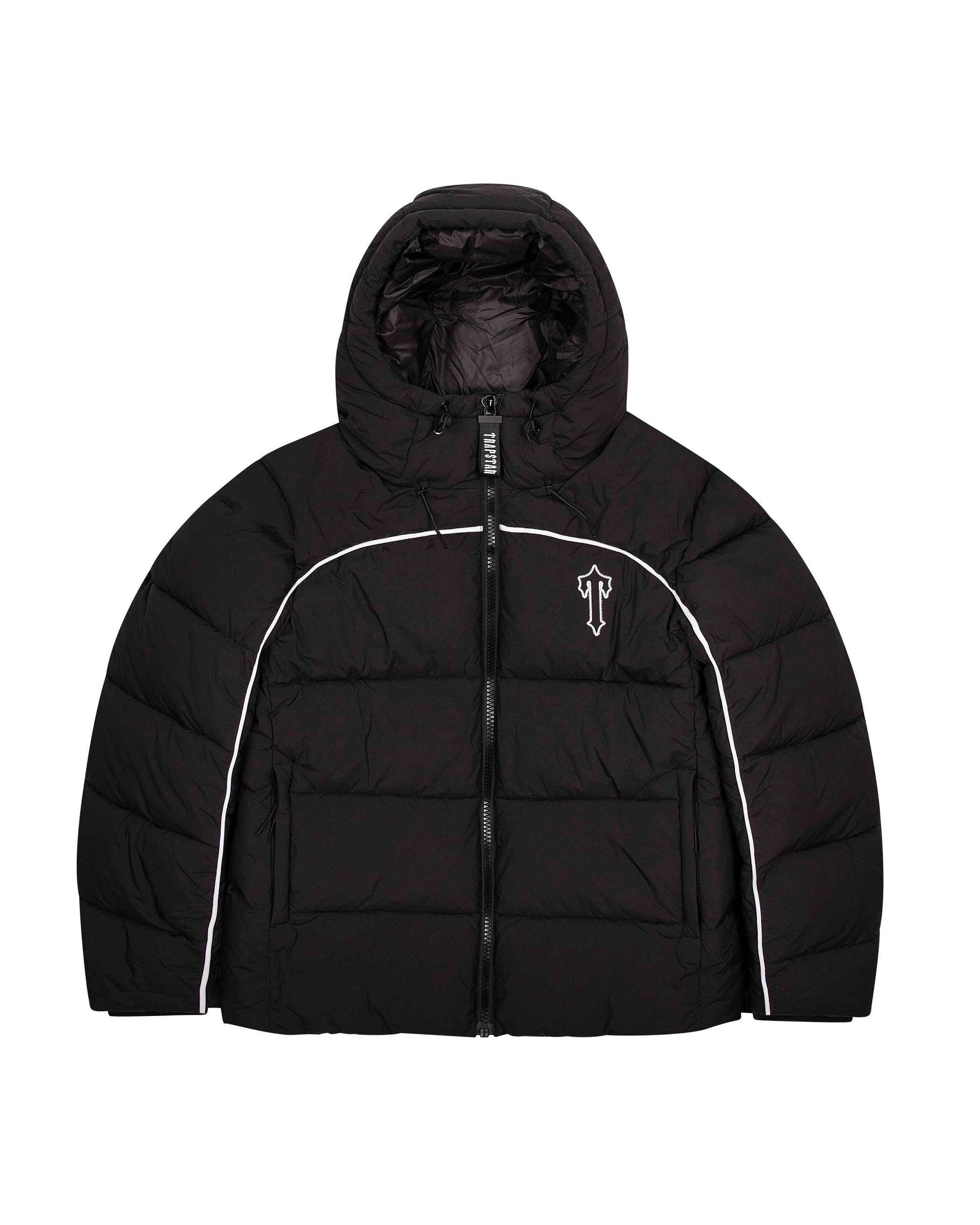 Trapstar London Irongate Arch Puffer Černé Bílé | TS-65435