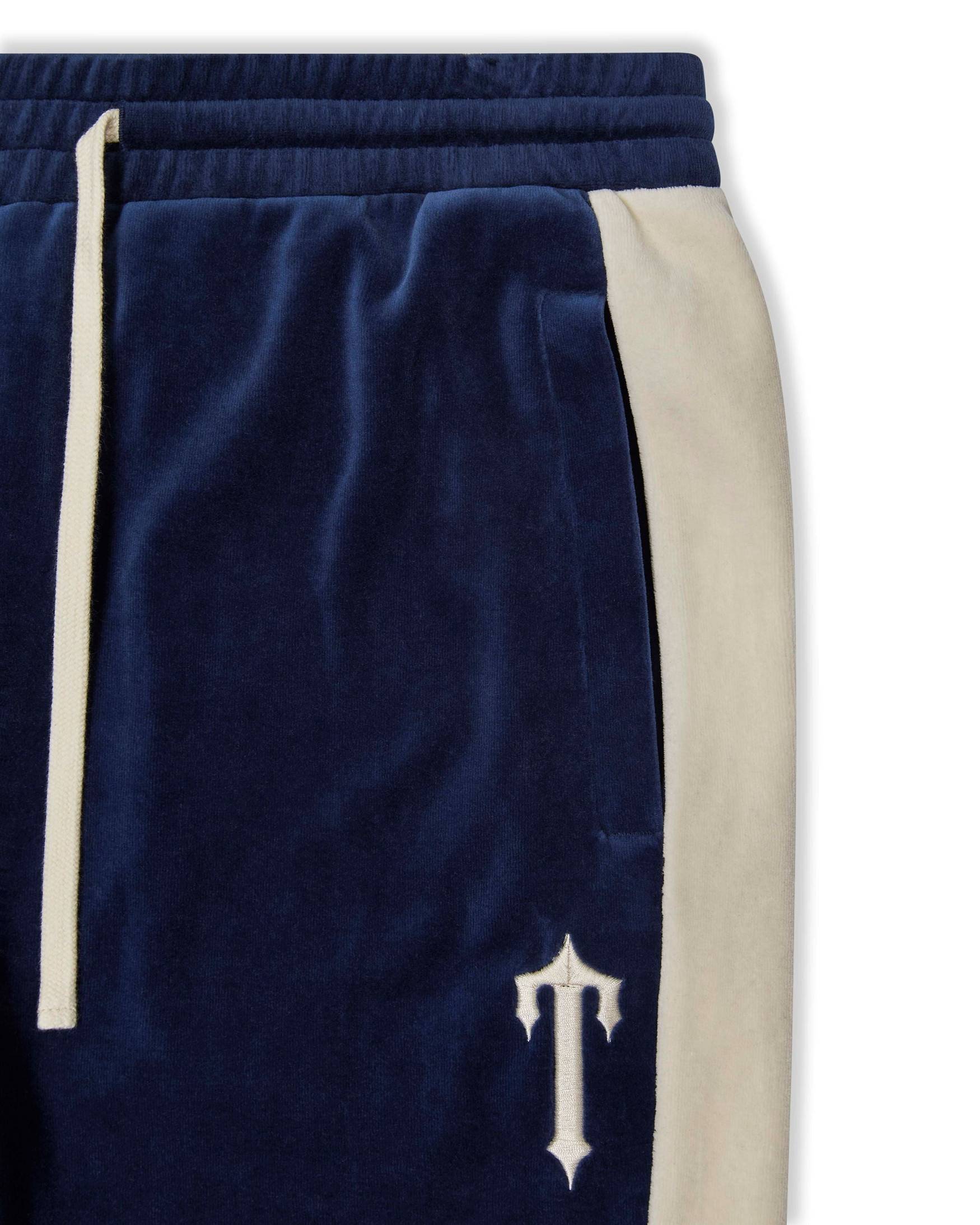 Trapstar London Irongate Arch Velour Tracksuit Tmavě Blankyt | TS-65374
