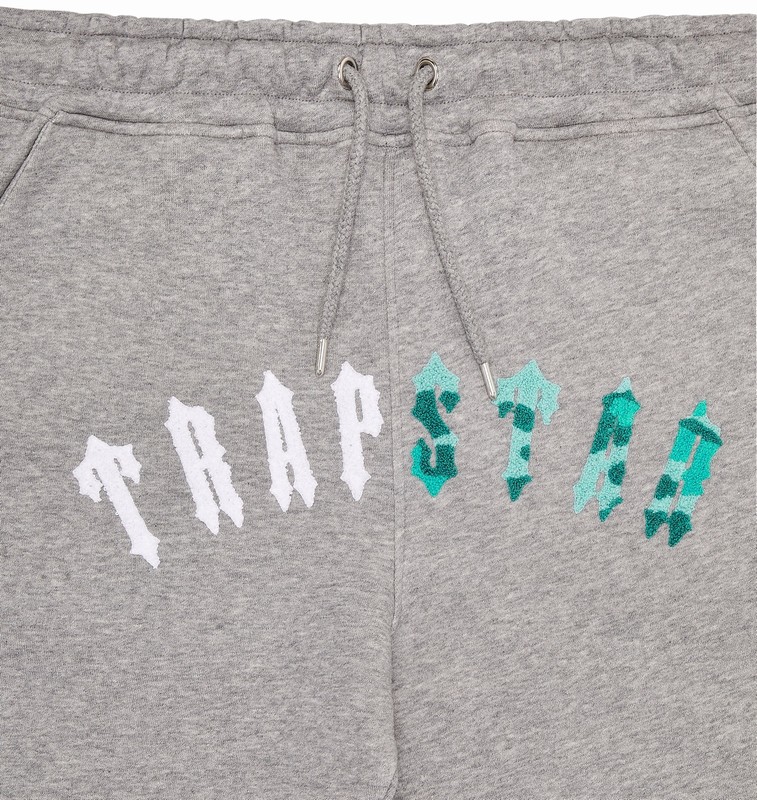 Trapstar London Irongate Chenille Arch Šedé Blankyt | TS-64882