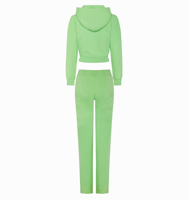 Trapstar London Irongate Cropped Zelene | TS-64819