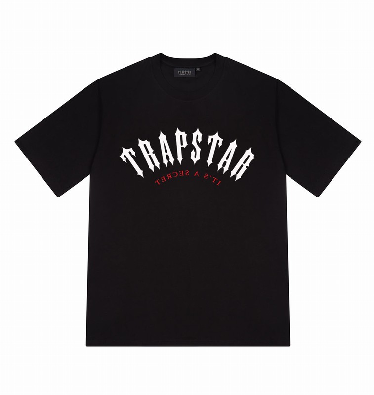 Trapstar London Irongate It's A Secret Tee Černé | TS-64909
