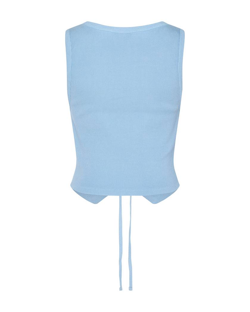 Trapstar London Irongate Lace Up Vest Blankyt | TS-65118