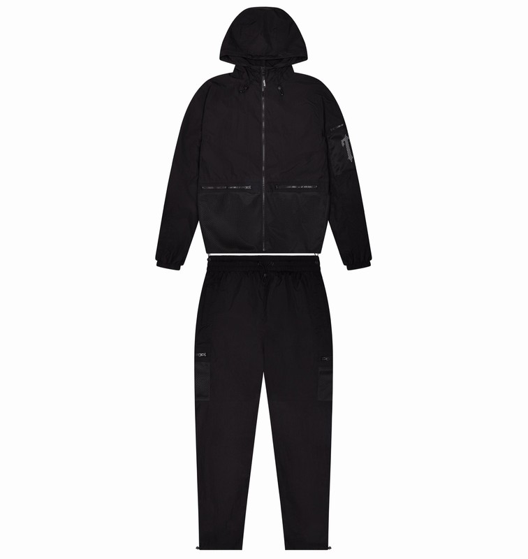 Trapstar London Irongate Mesh Černé | TS-64881