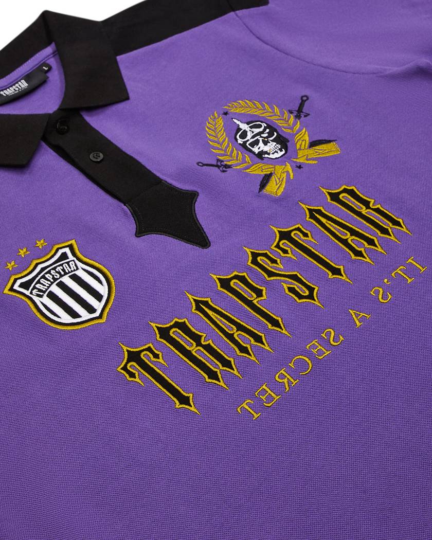 Trapstar London Irongate Polo Fialové | TS-65240