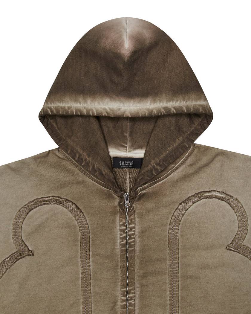 Trapstar London Irongate Seam Tracksuit Béžový | TS-65376