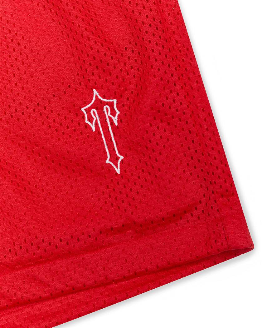 Trapstar London Irongate T Basketball Shorts Červené | TS-65307