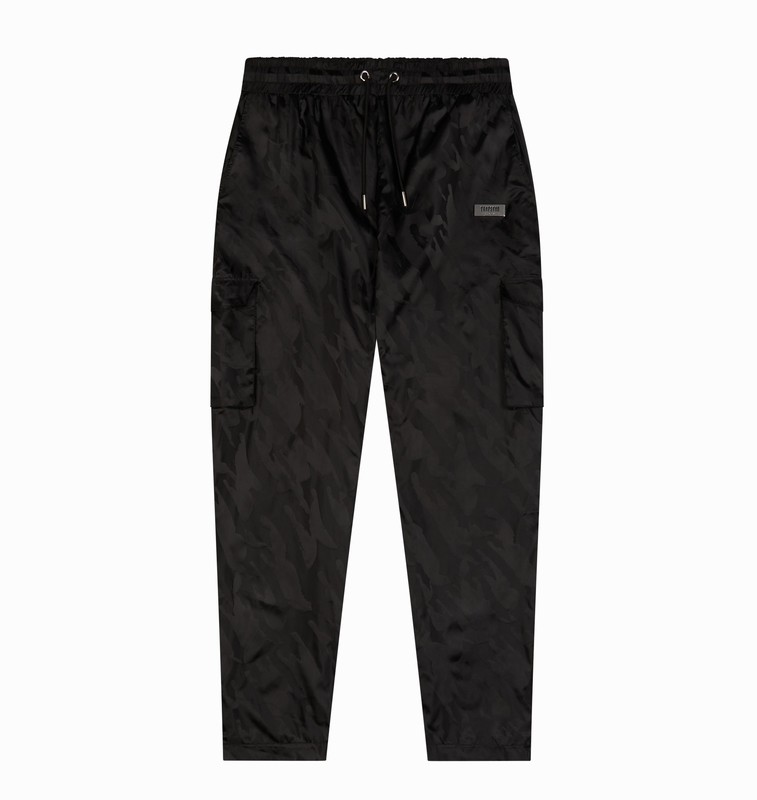 Trapstar London Irongate T Jacquard Cargos Černé | TS-64860