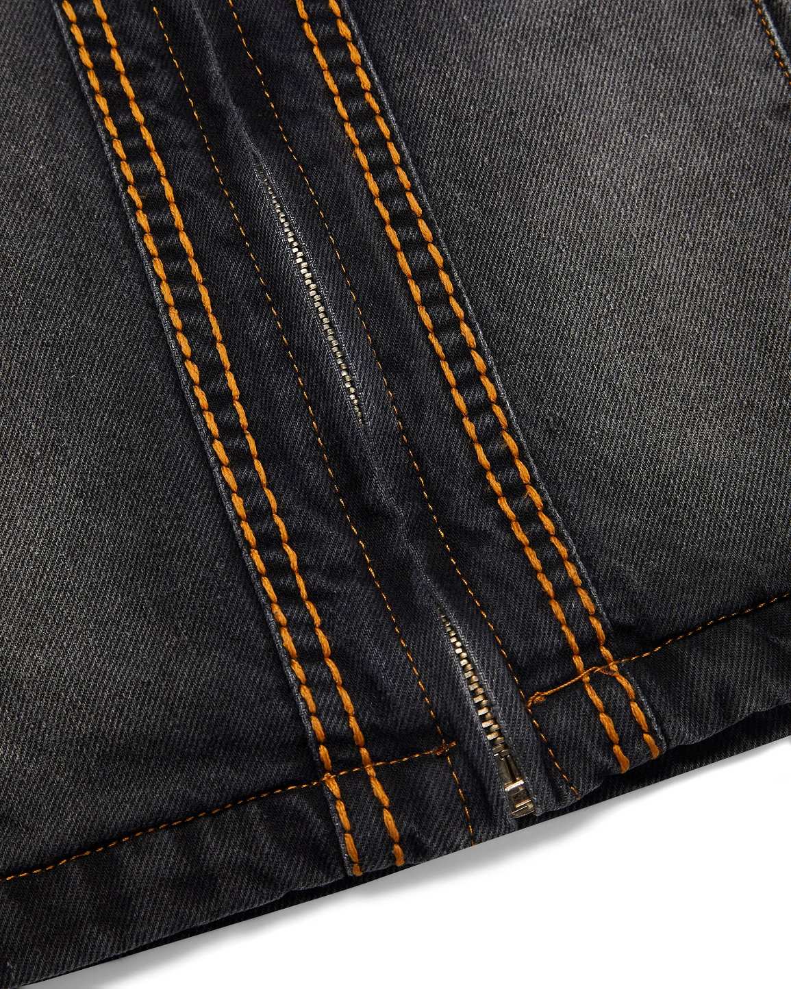 Trapstar London Irongate T Panel Denim Jacket Černé | TS-65456